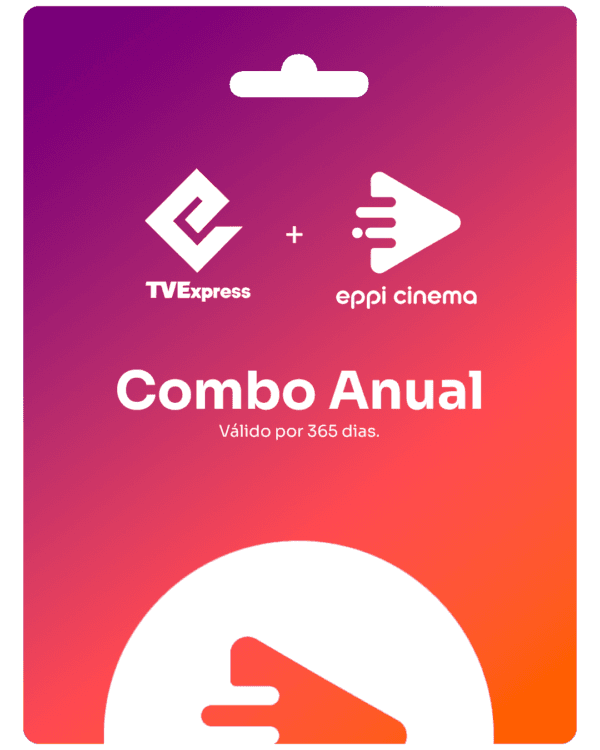 Gift Card Combo TVE + Eppi Cinema - Anual