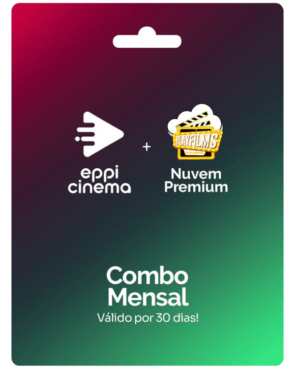 Gift Card Eppi Cinema + Nuvem Premium - Mensal