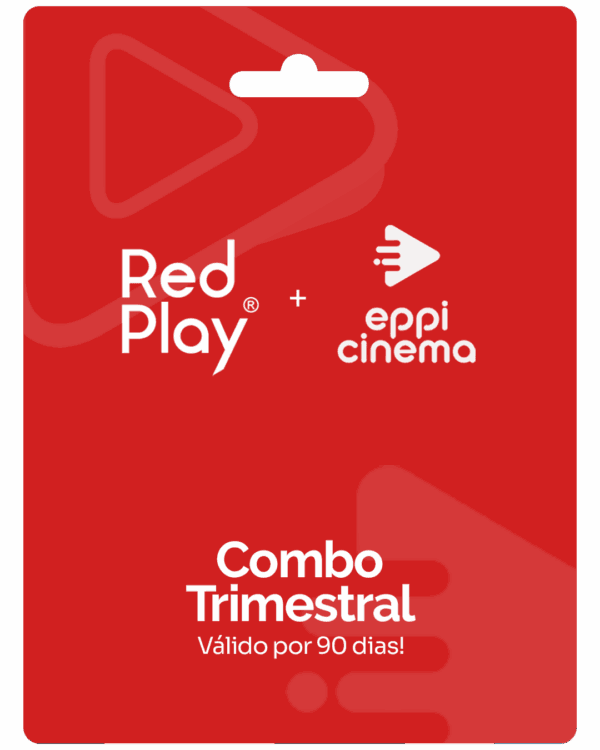 Gift Card Combo RED + Eppi Cinema - Trimestral