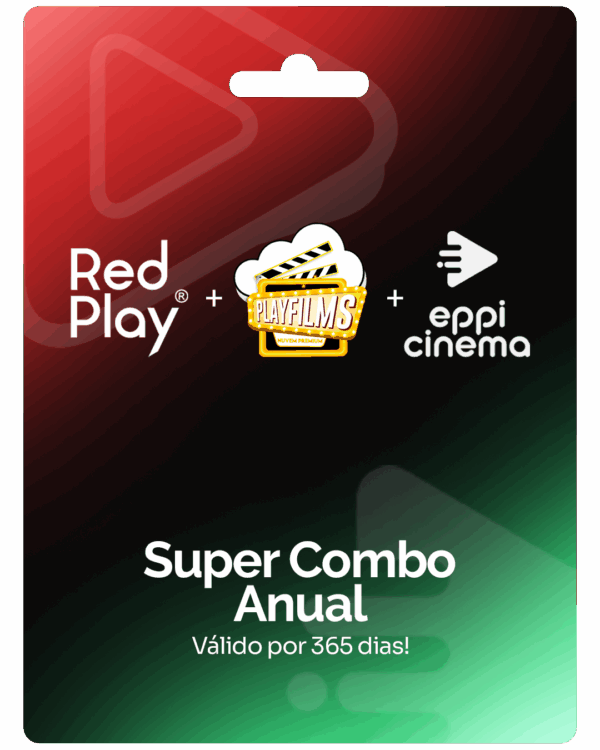 Gift Card Super Combo RED + Eppi Cinema + Nuvem Premium - Anual